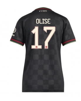 Billige Fotballdrakt Bayern Munich Michael Olise #17 Replika Tredjedrakt Dame 2025-26 Kortermet Billige Fotballdrakt Bayern Munich Michael Olise #17 Replika Tredjedrakt Dame 2025-26 Kortermet